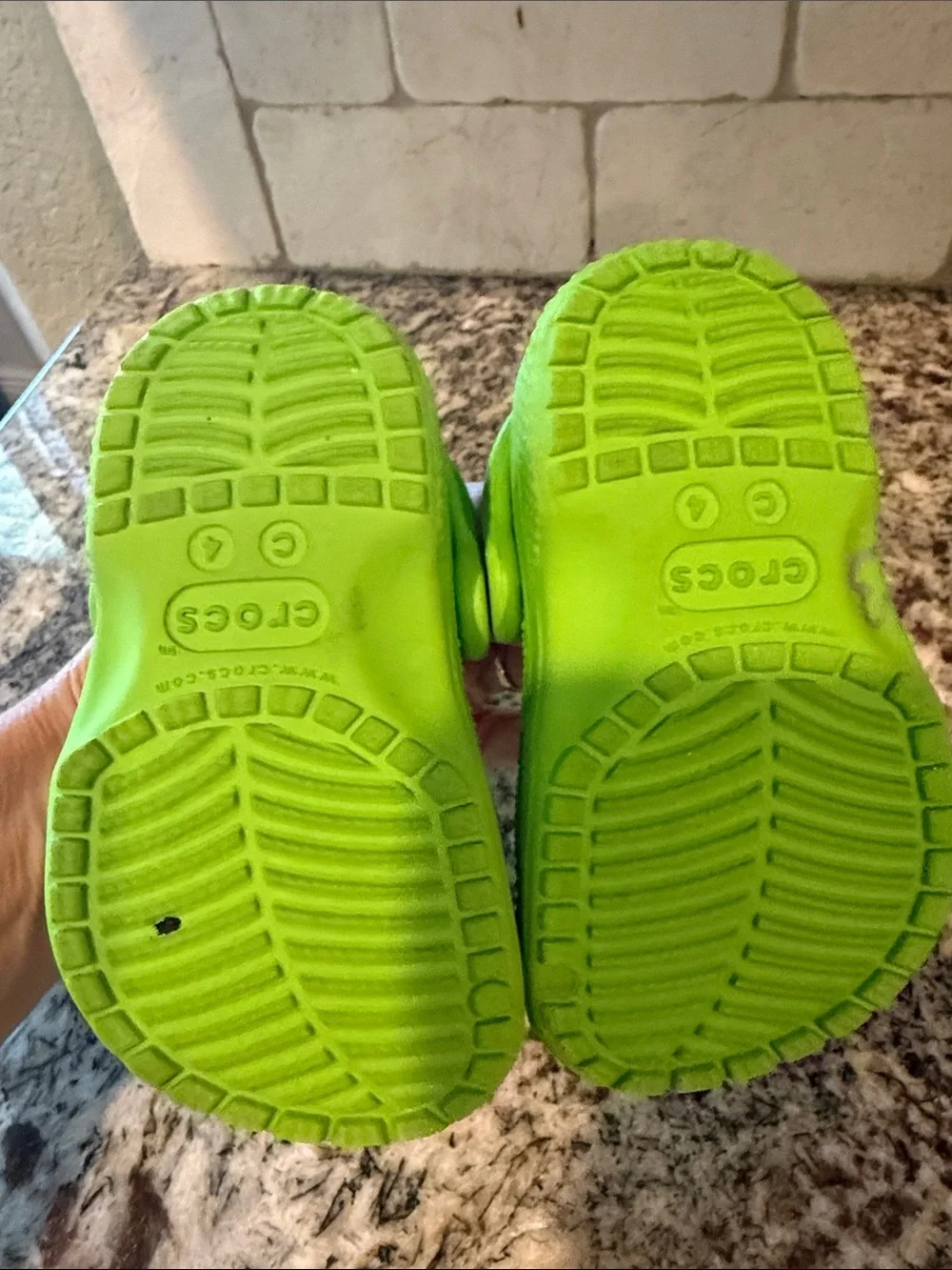 Green Baby Crocs